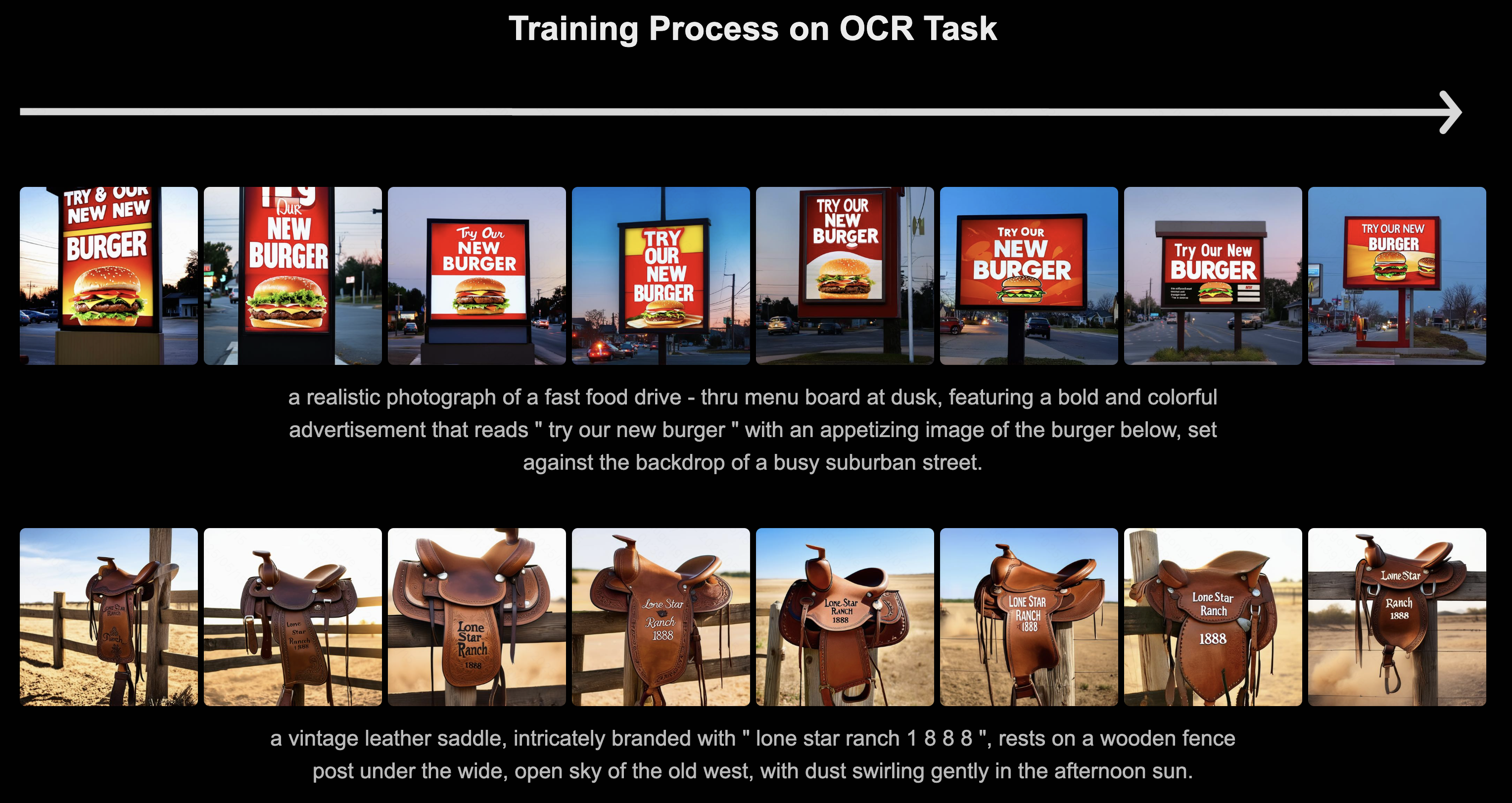 OCR training evolution