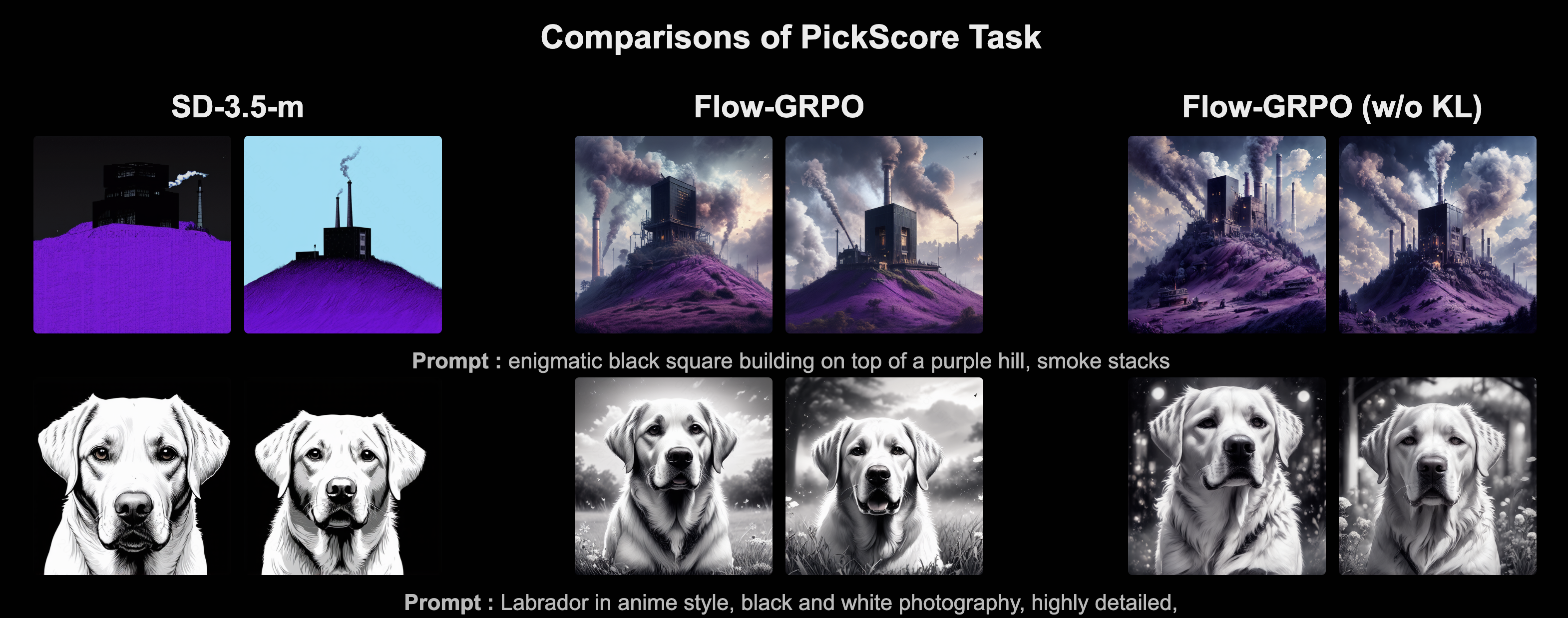 PickScore showcase